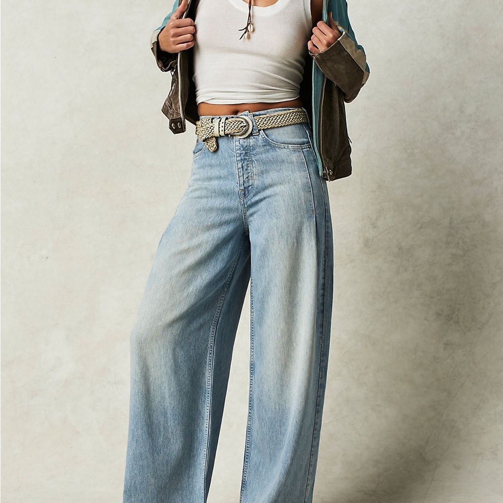 Free People Slouchy Jeans, 29